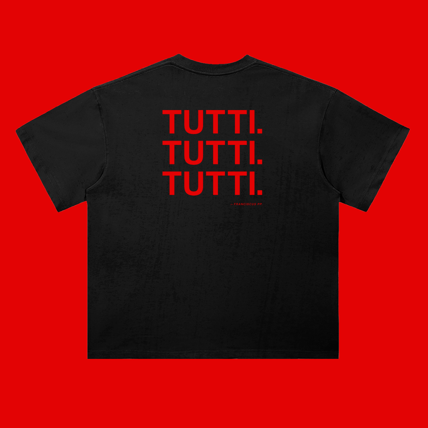 Red Tutti Tee
