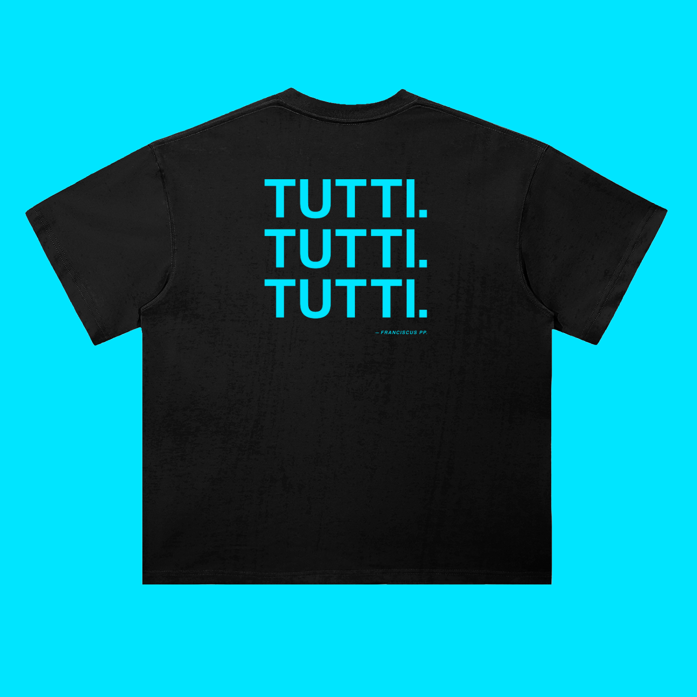 Cyan Tutti Tee