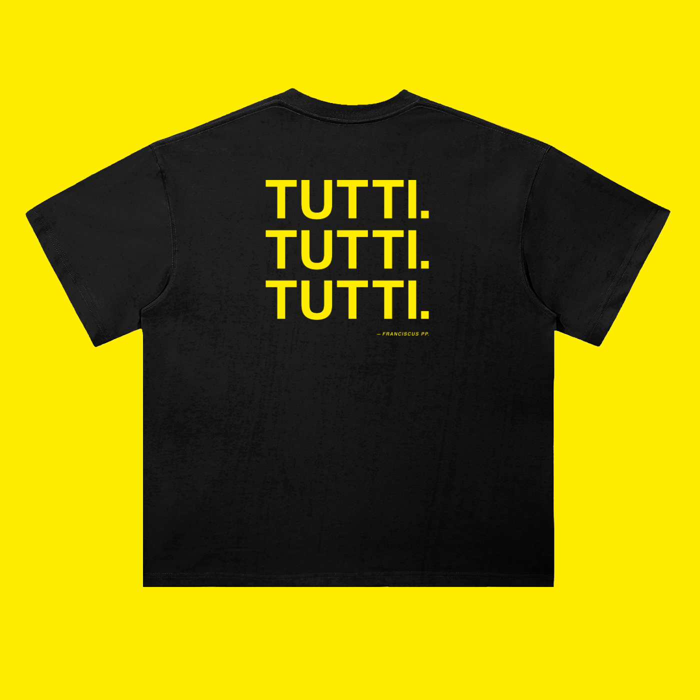 Yellow Tutti Tee