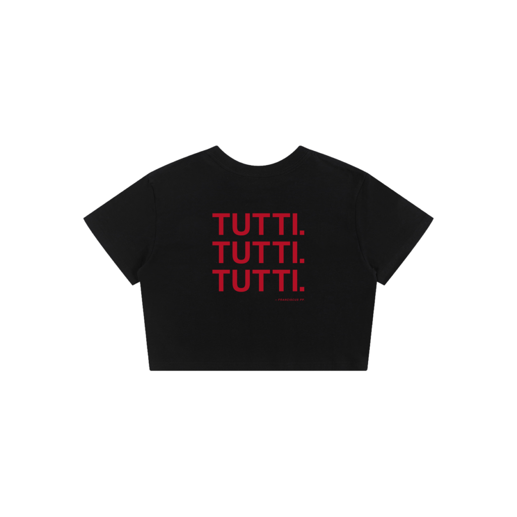 Crimson Crop Top
