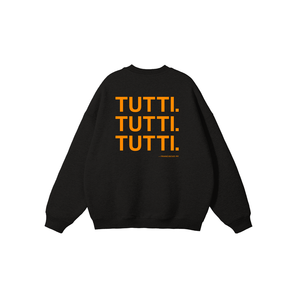 Orange Sweatshirt