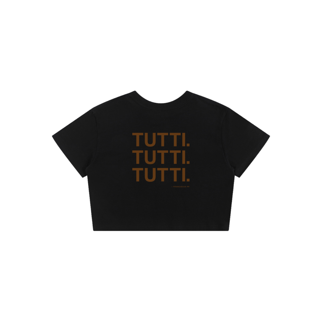 Brown Crop Top