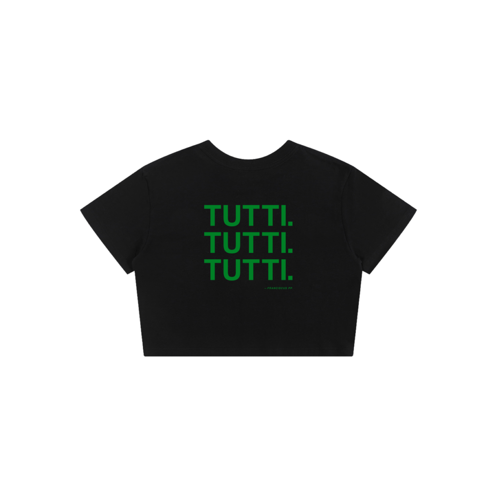 Green Crop Top