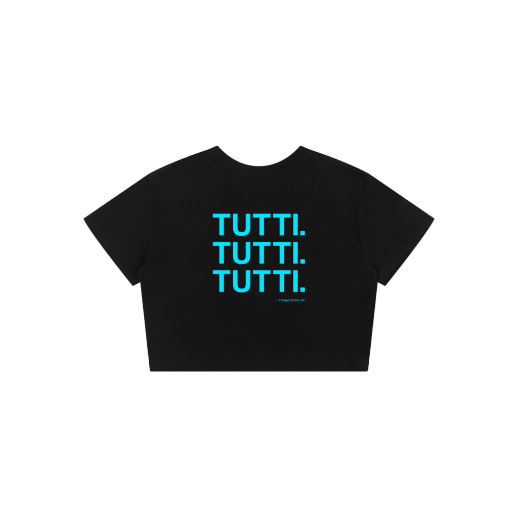 Cyan Crop Top