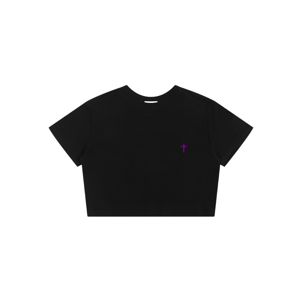 Purple Crop Top