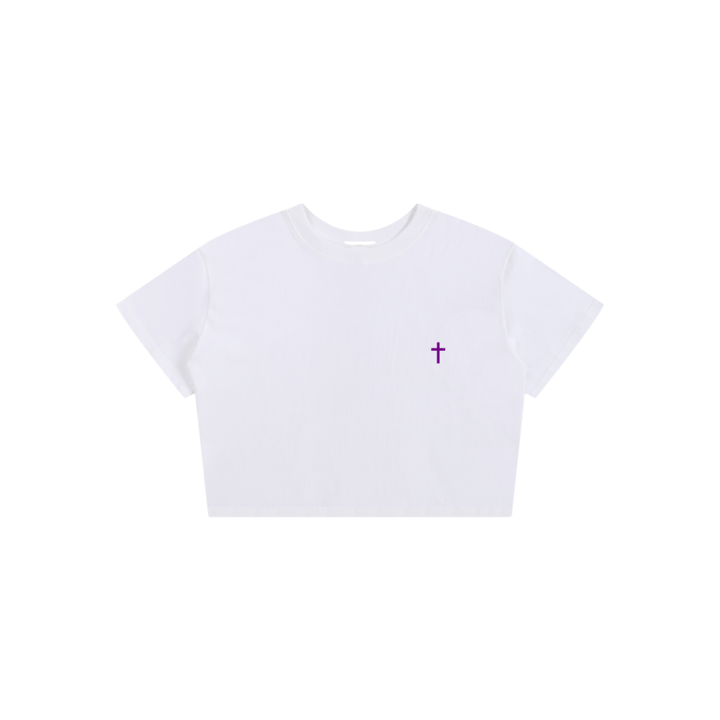 Purple Crop Top