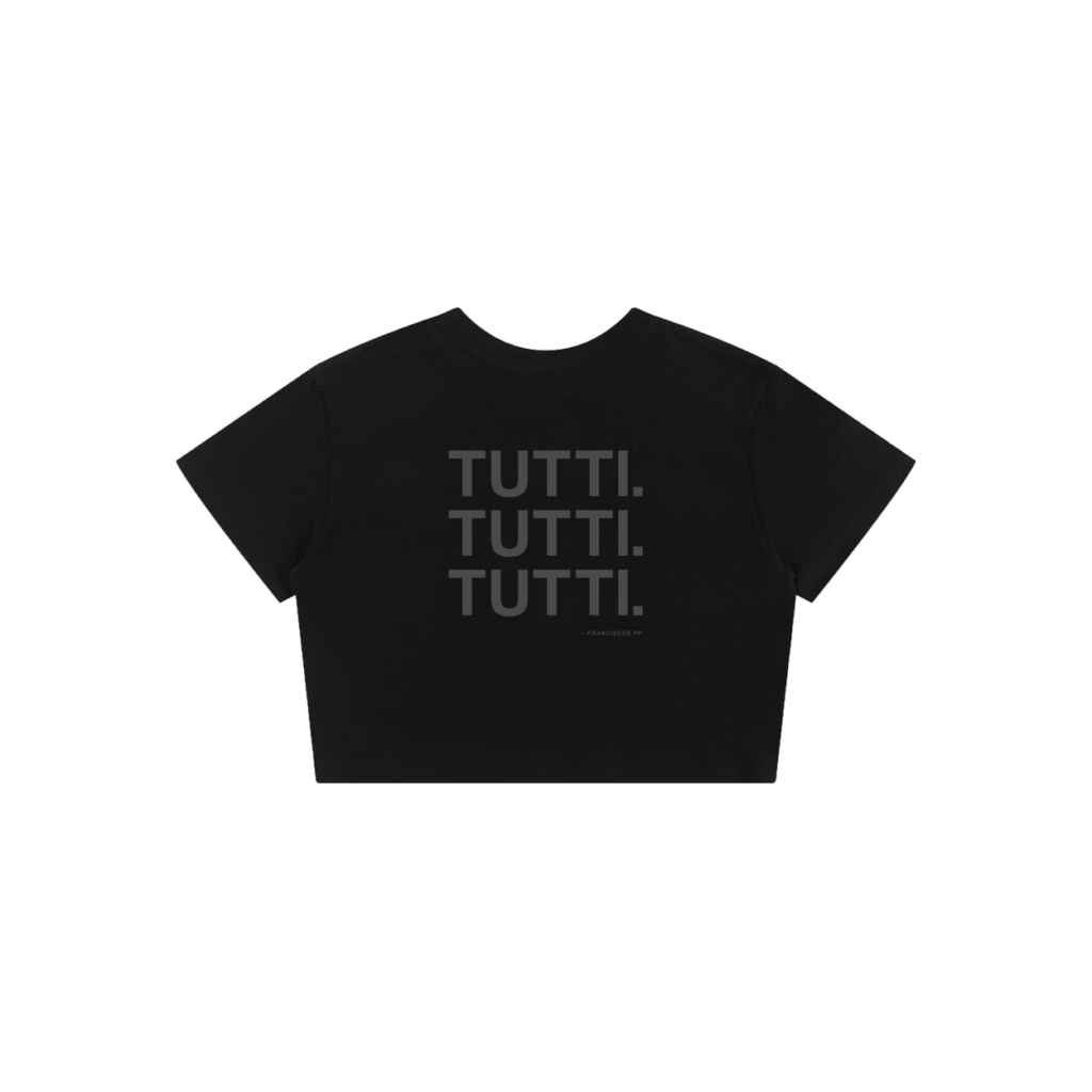 Charcoal Crop Top